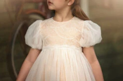 JACQUELINE GOWN CHAMPAGNE -Trish Scully Dresses Outlet Store 100 3