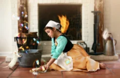 FAIR MAIDEN DRESS & HEAD SCARF SET -Trish Scully Dresses Outlet Store 114 3