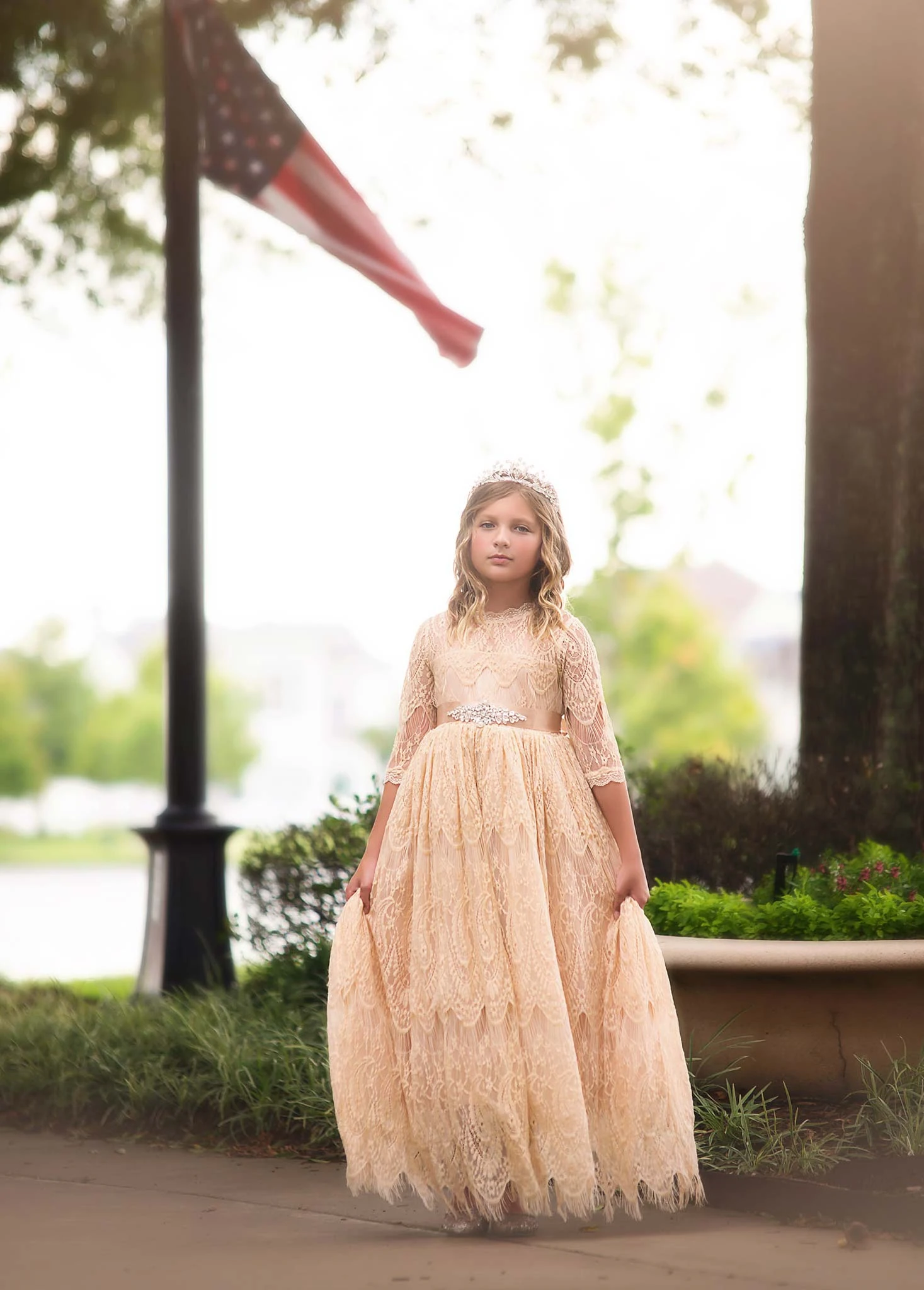 BELLA RAFAELA GOWN & BELT SET BUTTERSCOTCH 1 BELLA RAFAELA GOWN & BELT SET BUTTERSCOTCH