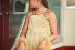 GATSBY GIRL GOLD -Trish Scully Dresses Outlet Store 12 2