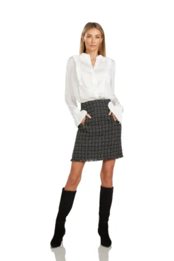 MAYA TUXEDO BLOUSE WINTER WHITE 13 MAYA TUXEDO BLOUSE WINTER WHITE -Trish Scully Dresses Outlet Store 122 3 7b061711 c06f 4449 b788 f214d64a6be4