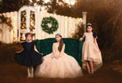 MARIPOSA GOWN CHAMPAGNE 7 MARIPOSA GOWN CHAMPAGNE -Trish Scully Dresses Outlet Store 122 4