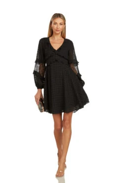 LARA DRESS BLACK 7 LARA DRESS BLACK -Trish Scully Dresses Outlet Store 126 1