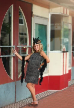 GATSBY GIRL BLACK -Trish Scully Dresses Outlet Store 13 2