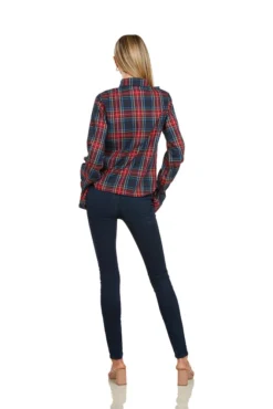MARGOT BLOUSE STEWART TARTAN 13 MARGOT BLOUSE STEWART TARTAN -Trish Scully Dresses Outlet Store 133 7