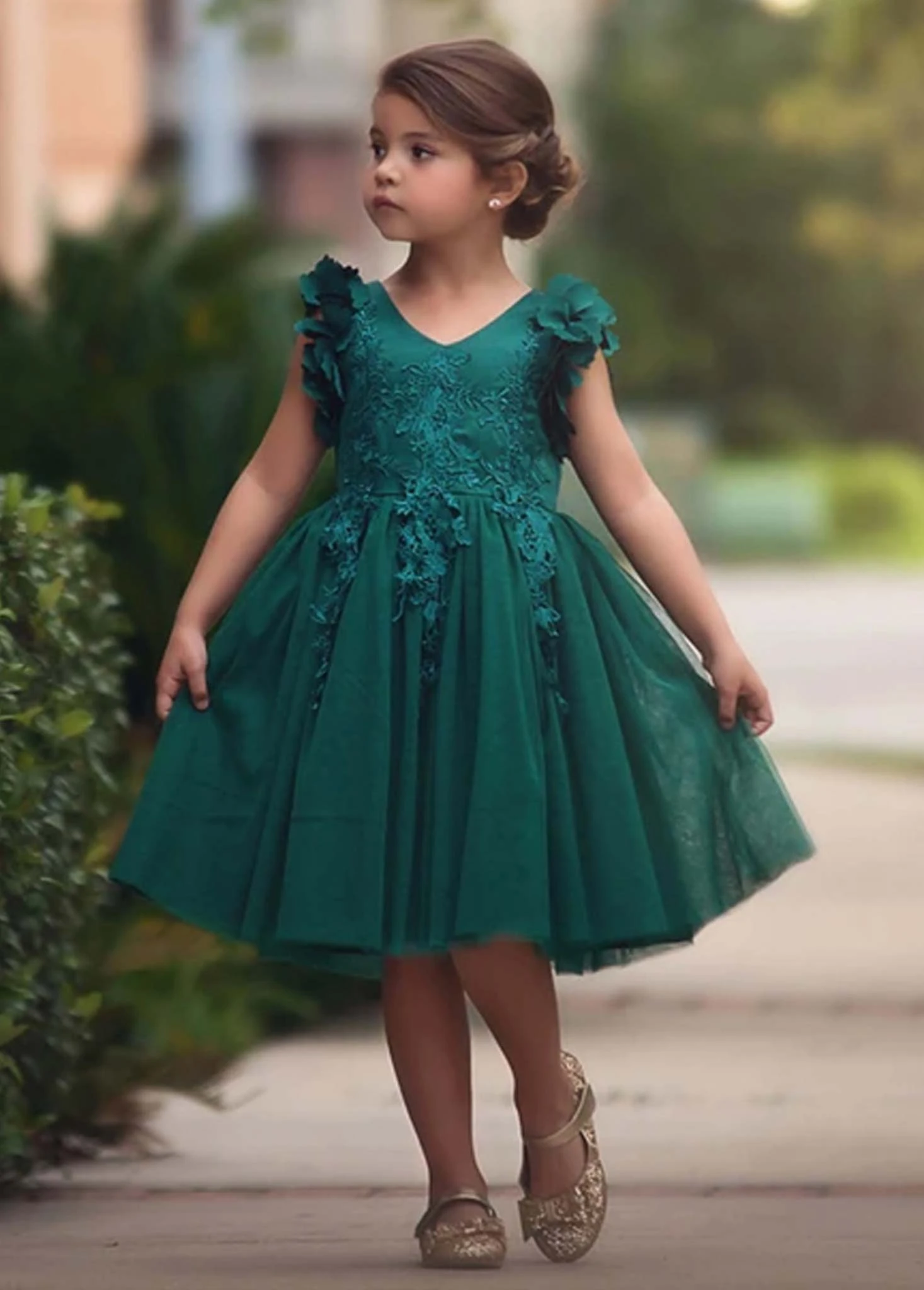 BIANCA DRESS EMERALD 1 BIANCA DRESS EMERALD