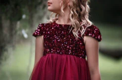 DELILAH DRESS WINE -Trish Scully Dresses Outlet Store 149 2