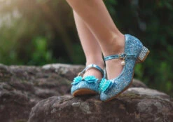 MAGICAL BUTTERFLY SHOE BLUE -Trish Scully Dresses Outlet Store 159 2