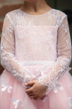 MARIPOSA GOWN PEACHY PINK -Trish Scully Dresses Outlet Store 18