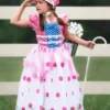 BO PEEP GOWN & BONNET SET