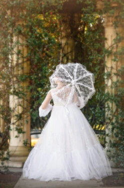 PIPER LACE PARASOL WHITE -Trish Scully Dresses Outlet Store 19 2 7808049b 64da 4ae3 a512 79e62846df5b