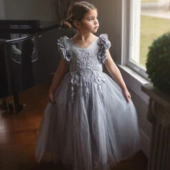 BIANCA GOWN SILVER -Trish Scully Dresses Outlet Store 1 575b04cc 3913 4704 9db8 0e86b5af6f29