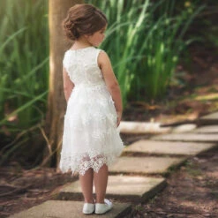 BELLA BRIANNA DRESS & BELT SET WHITE -Trish Scully Dresses Outlet Store 1 5c89fa2d f741 479e 847d 3c3ba3d3563c