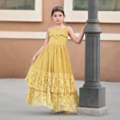 ALEXANDRA MAXI DRESS SUNFLOWER -Trish Scully Dresses Outlet Store 1 64a00439 5d74 4151 98b6 8efd9f56962b