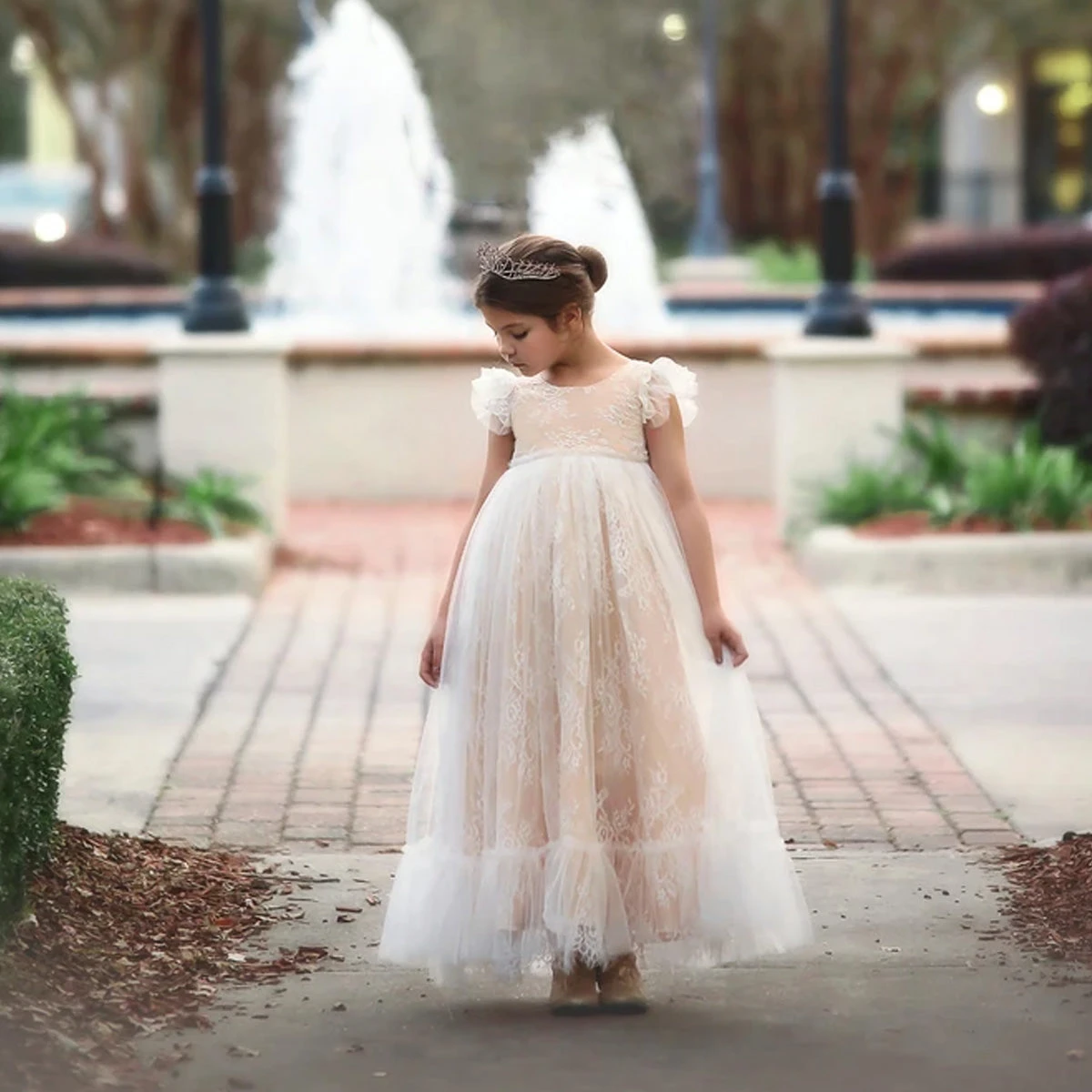 CLARA GOWN BUTTERSCOTCH 3 CLARA GOWN BUTTERSCOTCH - Image 3