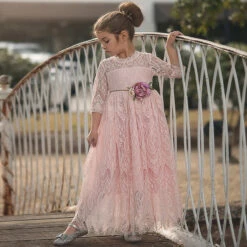 BELLA RAFAELA GOWN & BELT SET PINK -Trish Scully Dresses Outlet Store 1 a895574b 9dc4 4ceb 9595 f710c02cc9d7