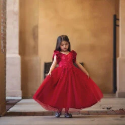 BIANCA GOWN CRIMSON -Trish Scully Dresses Outlet Store 1 fa451d4d 5e0c 42ac b027 6649640d674e