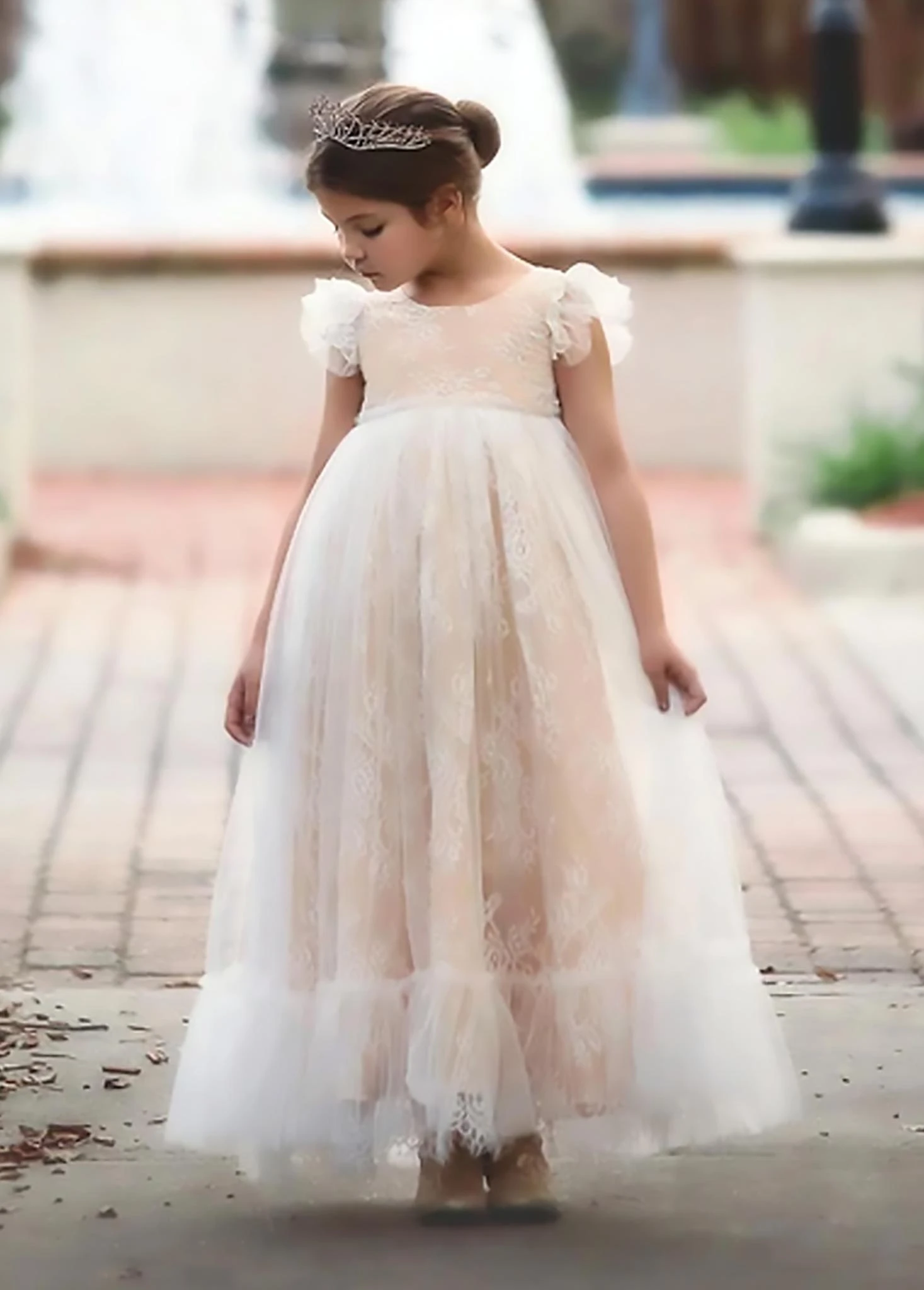 CLARA GOWN BUTTERSCOTCH 1 CLARA GOWN BUTTERSCOTCH