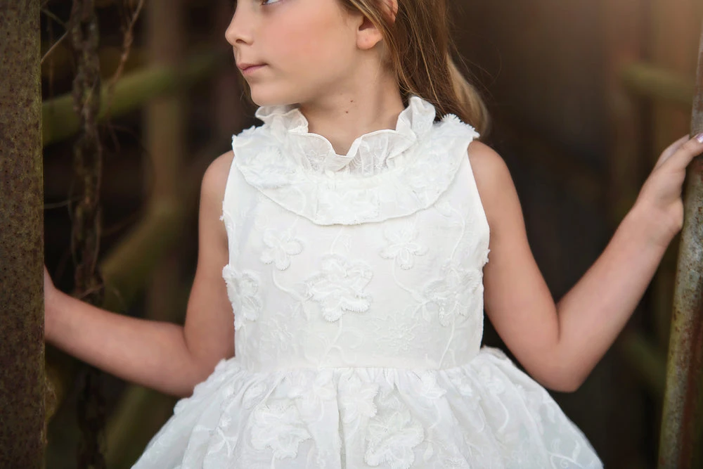 JOELLE DRESS WHITE 6 JOELLE DRESS WHITE - Image 6