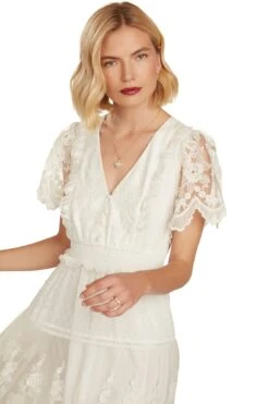 MARJORIE MAXI DRESS WHITE 29 MARJORIE MAXI DRESS WHITE -Trish Scully Dresses Outlet Store 29 1667 WEB