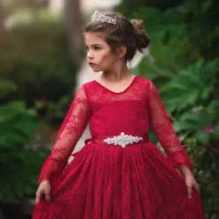 AINSLEY DRESS & BELT SET CRIMSON -Trish Scully Dresses Outlet Store 2 14ded2d2 b55d 4eba b48f 733ce674ce79