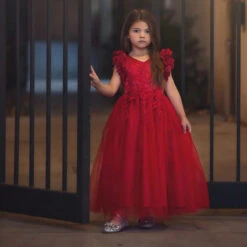 BIANCA GOWN CRIMSON -Trish Scully Dresses Outlet Store 2 4aa14af7 0845 4d49 9f7a 0b84dbe67f88