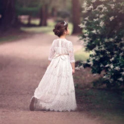 BELLA RAFAELA GOWN & BELT SET WHITE -Trish Scully Dresses Outlet Store 2 9d9dac1d ea3e 4056 9e75 e0c6e661f770