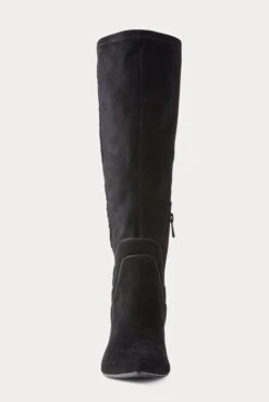 ELEANOR SUEDE BOOT BLACK 13 ELEANOR SUEDE BOOT BLACK -Trish Scully Dresses Outlet Store 3 10