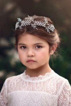 BELLA RAFAELA GOWN & BELT SET WHITE -Trish Scully Dresses Outlet Store 30