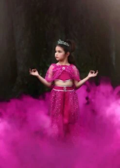 GENIE COSTUME FUCHSIA