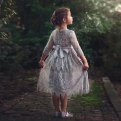 BELLA RAFAELA DRESS & BELT SET SILVER -Trish Scully Dresses Outlet Store 3 0c79be84 69d0 4b43 b57c 849a91f351b0