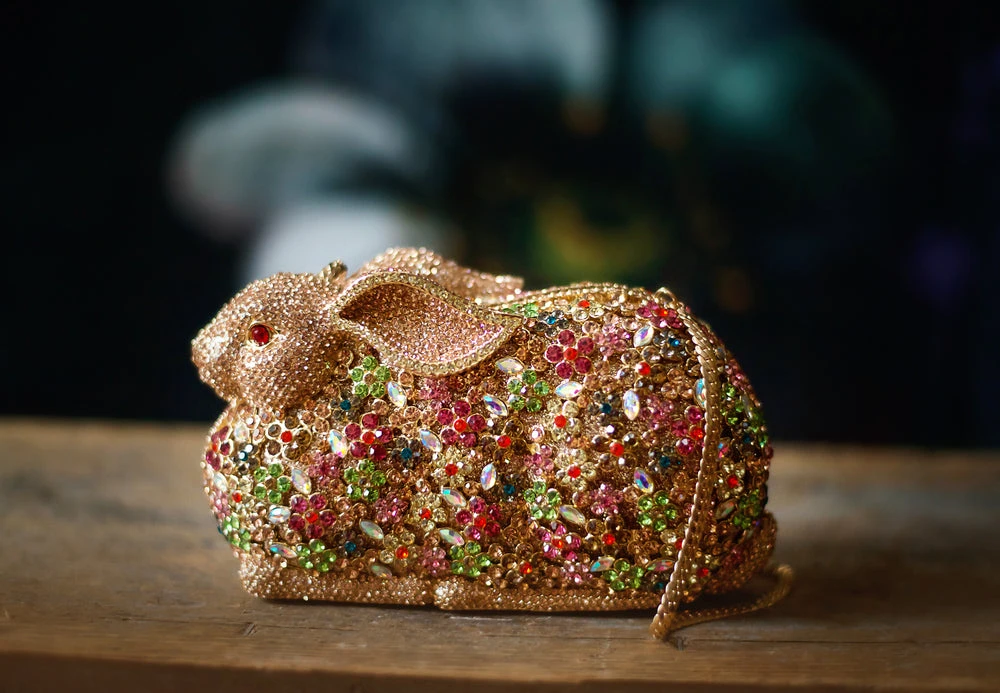 CONEJA JEWELED CLUTCH 3 CONEJA JEWELED CLUTCH - Image 3