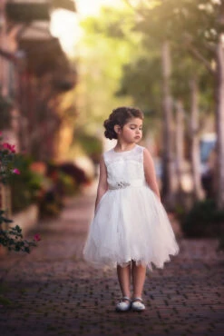 FRANCESCA DRESS & BELT SET WHITE 9 FRANCESCA DRESS & BELT SET WHITE -Trish Scully Dresses Outlet Store 413 1