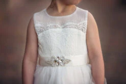 FRANCESCA DRESS & BELT SET WHITE 7 FRANCESCA DRESS & BELT SET WHITE -Trish Scully Dresses Outlet Store 413 3