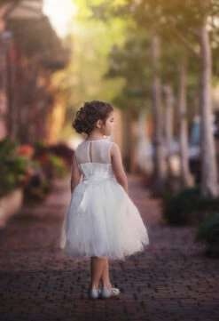 FRANCESCA DRESS & BELT SET WHITE 8 FRANCESCA DRESS & BELT SET WHITE -Trish Scully Dresses Outlet Store 413 4