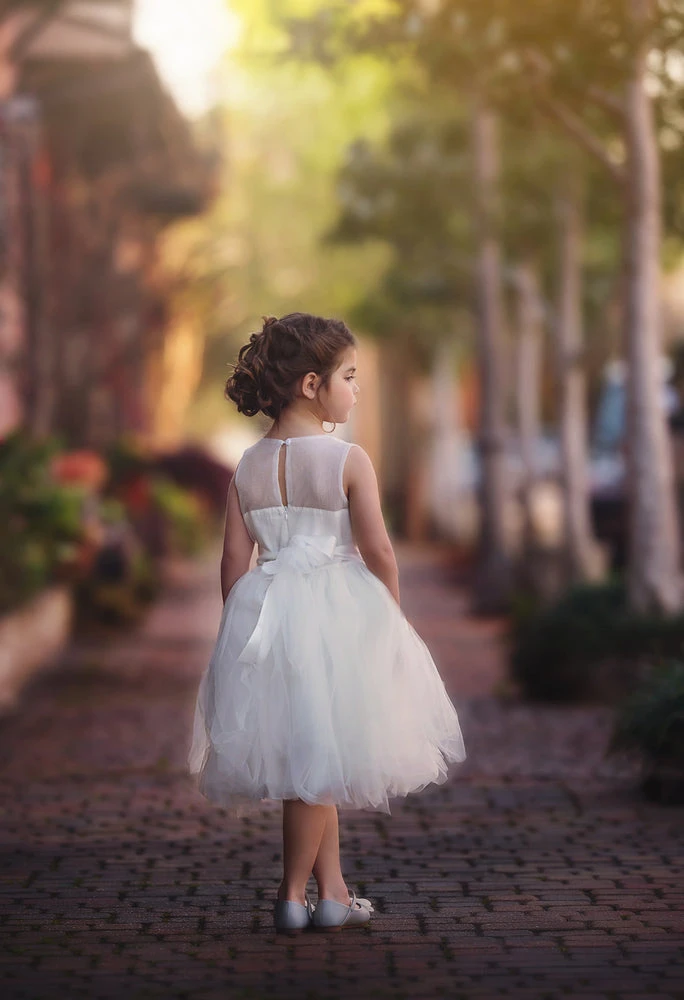 FRANCESCA DRESS & BELT SET WHITE 4 FRANCESCA DRESS & BELT SET WHITE - Image 4