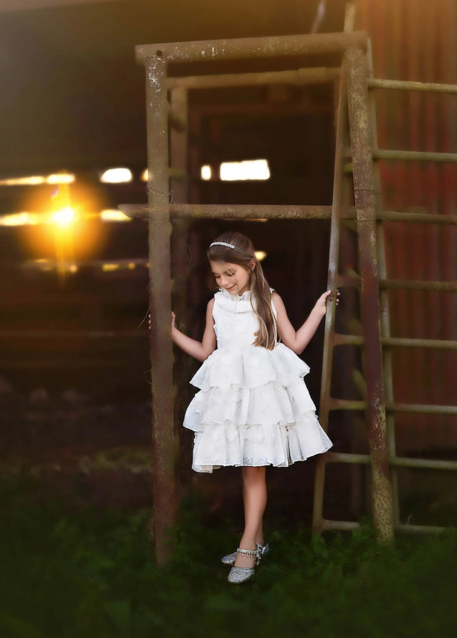 JOELLE DRESS WHITE 4 JOELLE DRESS WHITE - Image 4