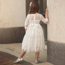 BELLA RAFAELA DRESS & BELT SET- ANTIQUE WHITE -Trish Scully Dresses Outlet Store 4 44a391f0 6d28 43b4 b711 067e2b658342