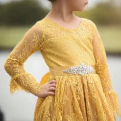 AINSLEY DRESS & BELT SET SUNFLOWER -Trish Scully Dresses Outlet Store 4 a52a8cb9 14ba 4c9c a206 fae4d49b5542