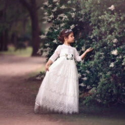 BELLA RAFAELA GOWN & BELT SET WHITE -Trish Scully Dresses Outlet Store 4 ea71fd1c 13c1 4f0e b709 e65bacfc564e