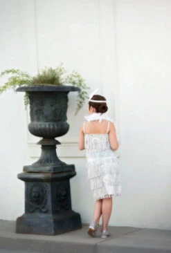 GATSBY GIRL WHITE -Trish Scully Dresses Outlet Store 54 3