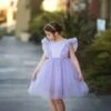 MILLY DRESS SPARKLE LAVENDER