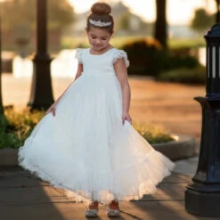 CLARA GOWN WHITE -Trish Scully Dresses Outlet Store 5 9adc5386 82f7 4891 84a9 9209e463a9f0