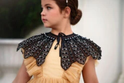 HENRIETTA JEWELED CAPE BLACK -Trish Scully Dresses Outlet Store 61 1