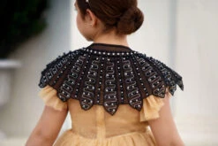 HENRIETTA JEWELED CAPE BLACK -Trish Scully Dresses Outlet Store 61 2