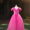 PINK PRINCESS GOWN FOR WOMEN