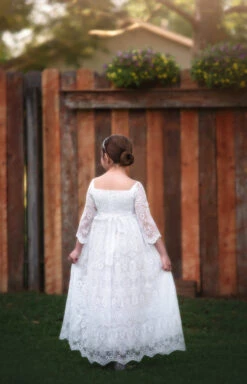 ELLIE GOWN WHITE -Trish Scully Dresses Outlet Store 74 3