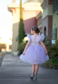 MILLY DRESS SPARKLE LAVENDER -Trish Scully Dresses Outlet Store 76 3