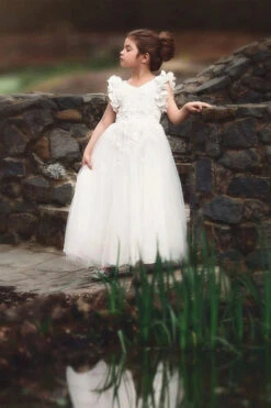 BIANCA GOWN WHITE -Trish Scully Dresses Outlet Store 84