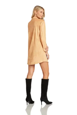 BROOKLYN DRESS -Trish Scully Dresses Outlet Store Brooklynsuede 1385 WEB